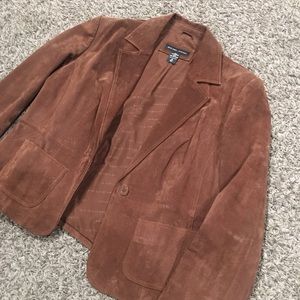 NewYork Company Suede Blazer Size 16